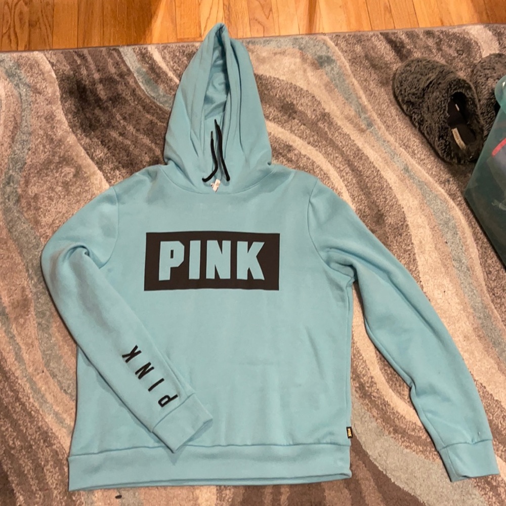 Pink hoodie
